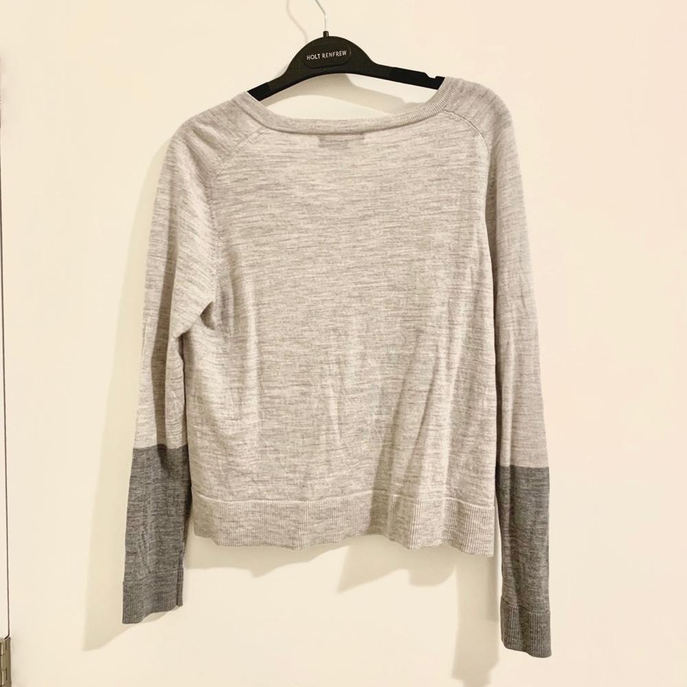 Club Monaco Light Gray Zaydie Sweater - Picture 3 of 10